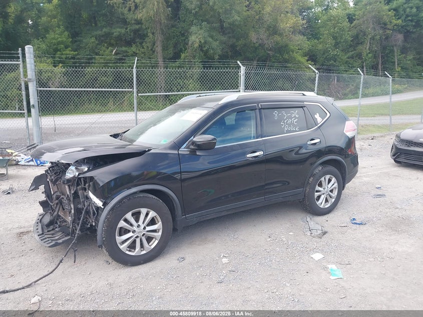 Vin: knmat2mv3gp680121, lot: 46308764, nissan rogue sv 20162