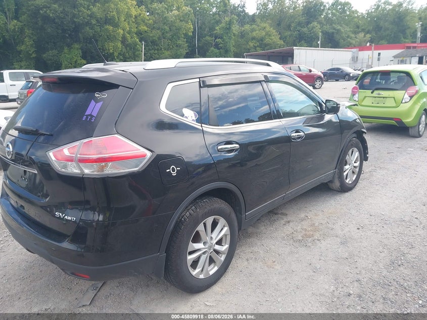 Vin: knmat2mv3gp680121, lot: 46308764, nissan rogue sv 20164