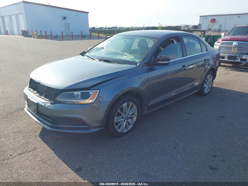 Vin: 3vwla7aj8fm287777, lot: 46308765, volkswagen jetta 2.0l tdi se 20152