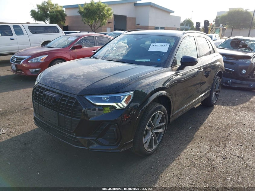 Vin: wa1eecf37m1106420, lot: 46308769, audi q3 premium plus 45 tfsi s line quattro tiptronic 20212