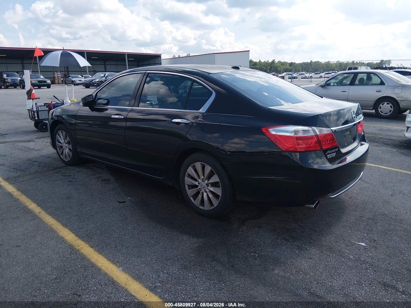 Vin: 1hgcr3f86da021051, lot: 46308773, honda accord ex-l v-6 20133