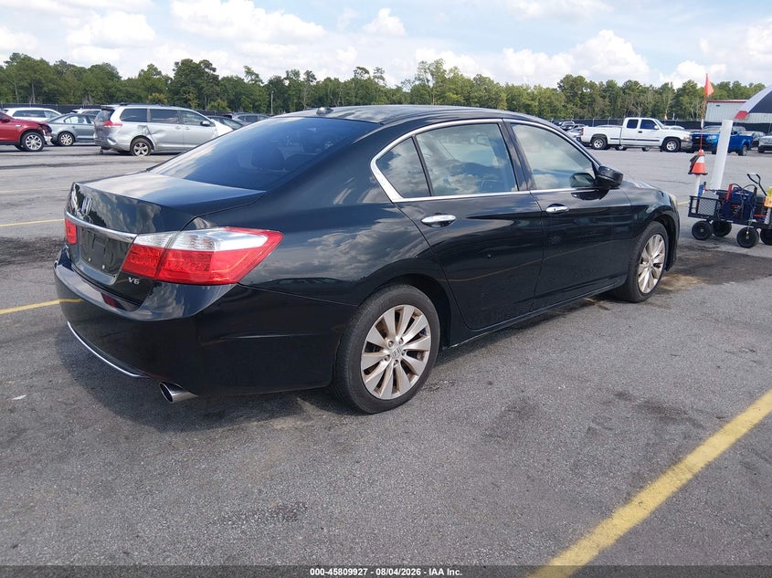Vin: 1hgcr3f86da021051, lot: 46308773, honda accord ex-l v-6 20134