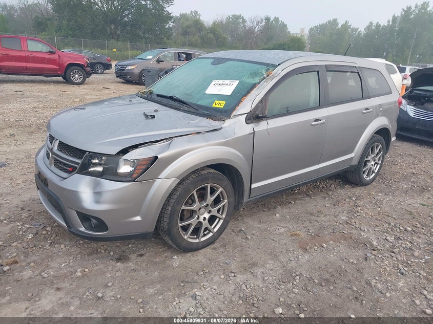 Vin: 3c4pddeg0gt106574, lot: 46308777, dodge journey r/t 20162