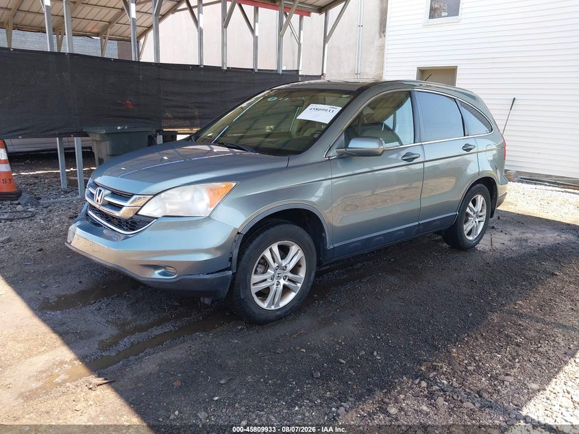 Vin: jhlre4h74ac010731, lot: 46308779, honda cr-v ex-l 20102
