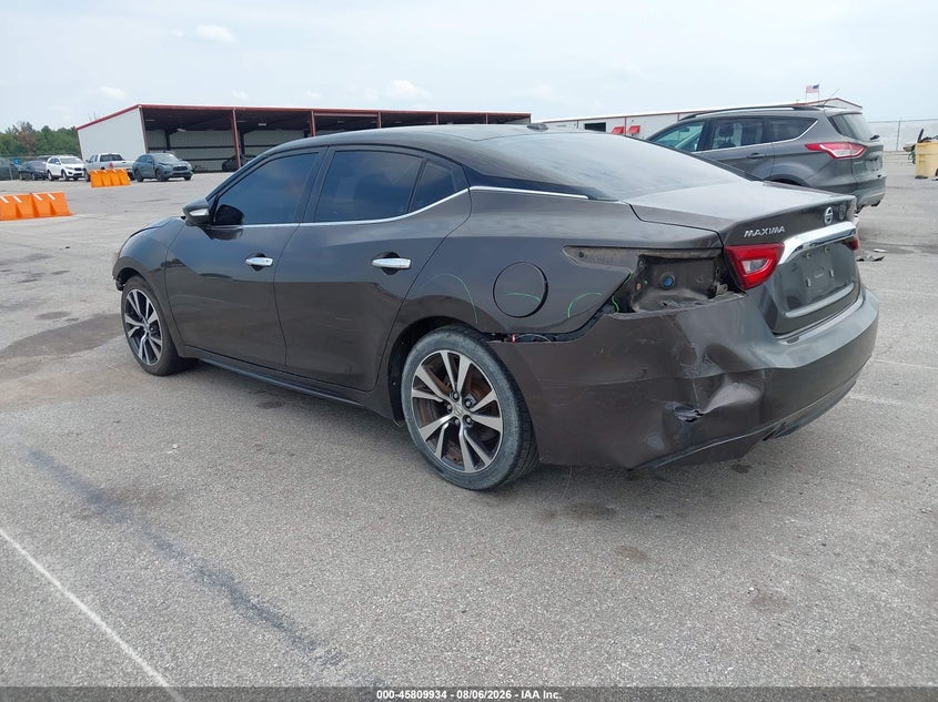 Vin: 1n4aa6ap1gc445779, lot: 46308780, nissan maxima 3.5 platinum/3.5 s/3.5 sl/3.5 sr/3.5 sv 20163