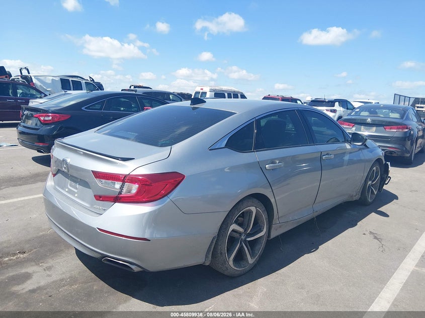 Vin: 1hgcv1f33na067930, lot: 46308782, honda accord sport 20224