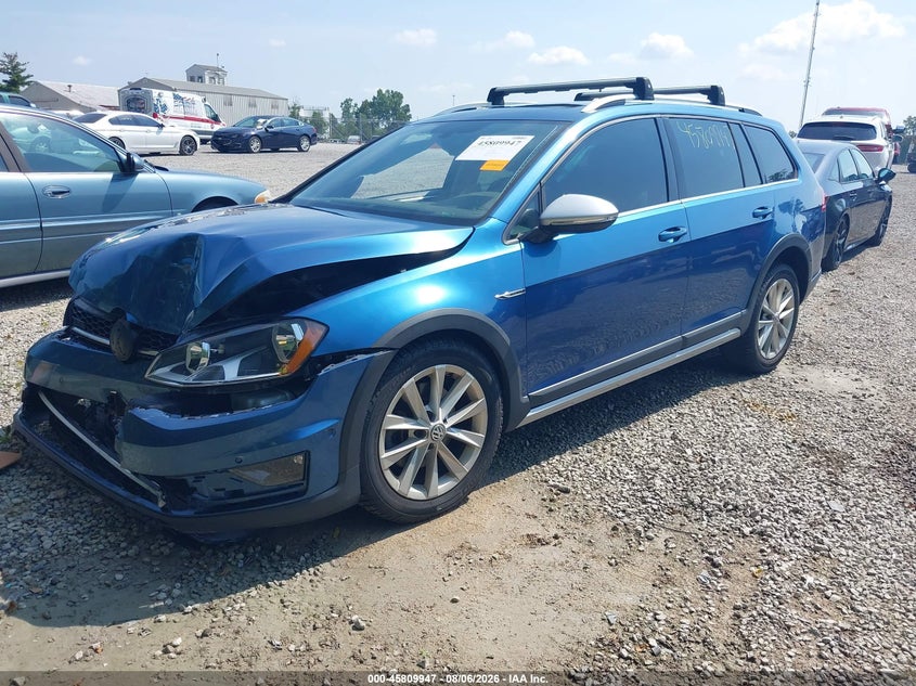 Vin: 3vwh17au4hm532979, lot: 46308793, volkswagen golf alltrack tsi s/tsi se/tsi sel 20172