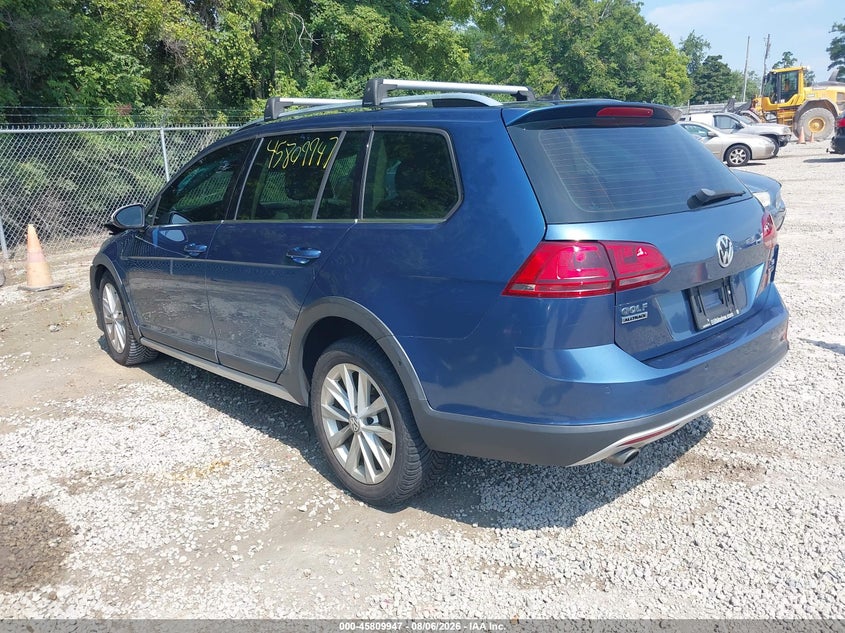 Vin: 3vwh17au4hm532979, lot: 46308793, volkswagen golf alltrack tsi s/tsi se/tsi sel 20173