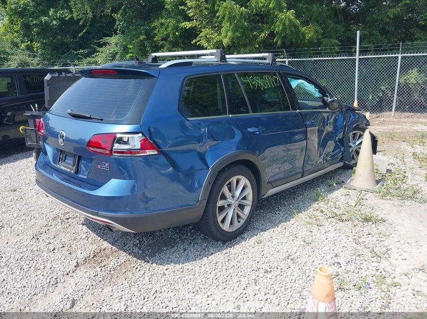 Vin: 3vwh17au4hm532979, lot: 46308793, volkswagen golf alltrack tsi s/tsi se/tsi sel 20174