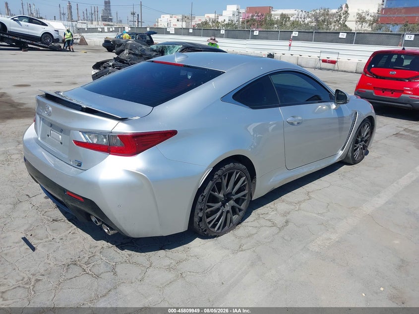 Vin: jthhp5bc1h5006051, lot: 46308795, lexus rc f 20174