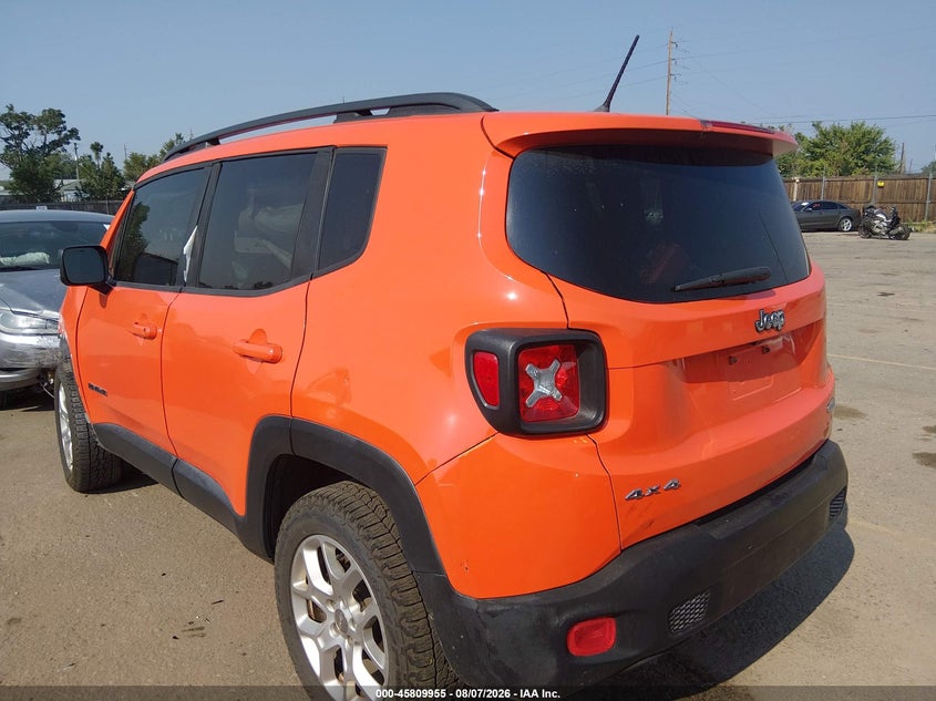 Vin: zaccjbbt5fpb99353, lot: 46308801, jeep renegade latitude 20153