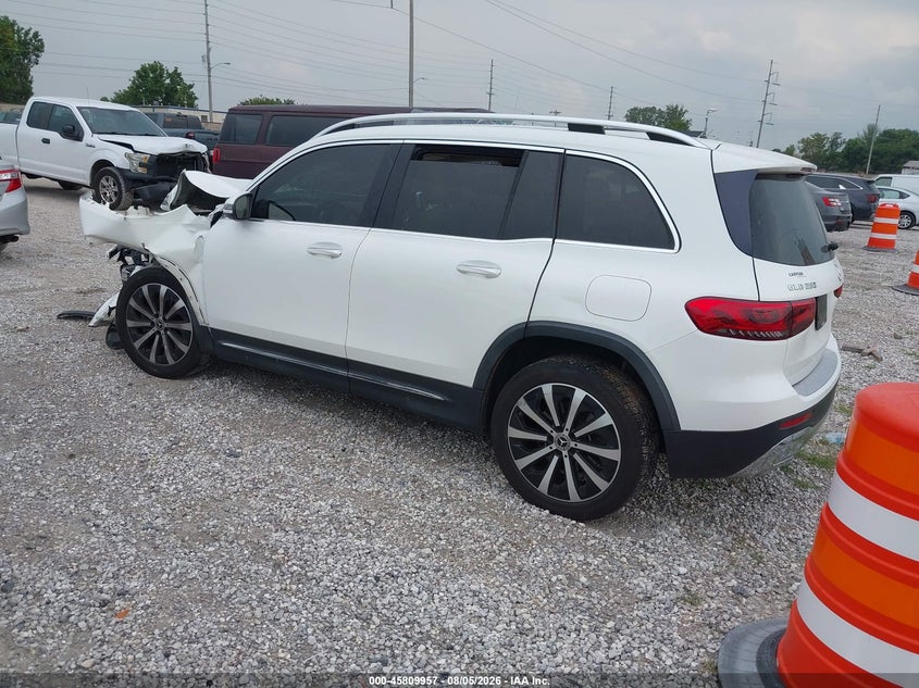 Vin: w1n4m4hb6mw112509, lot: 46308803, mercedes-benz glb 250 4matic 20213