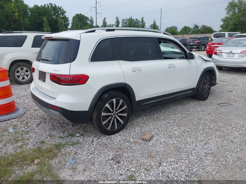 Vin: w1n4m4hb6mw112509, lot: 46308803, mercedes-benz glb 250 4matic 20214