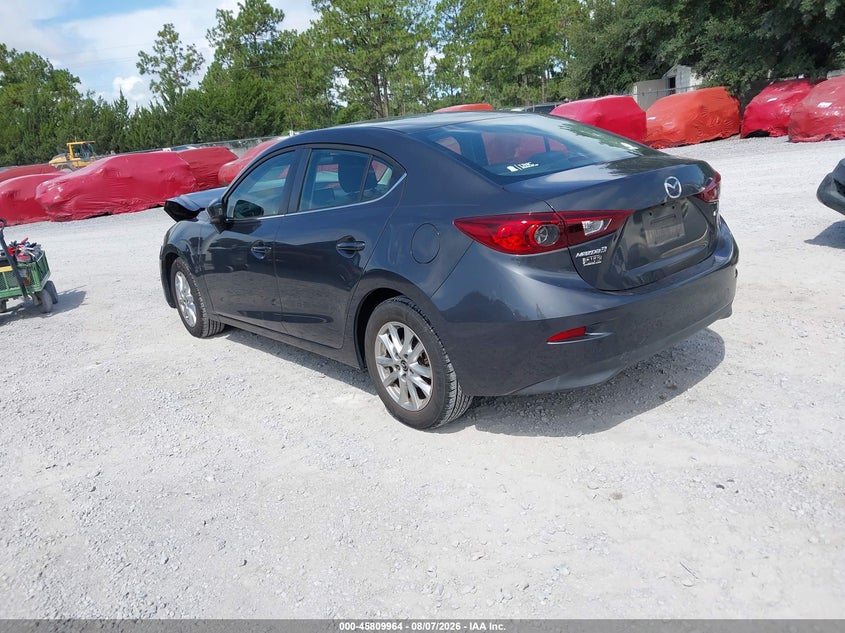 Vin: 3mzbm1u75gm278455, lot: 46308810, mazda mazda3 i sport 20163