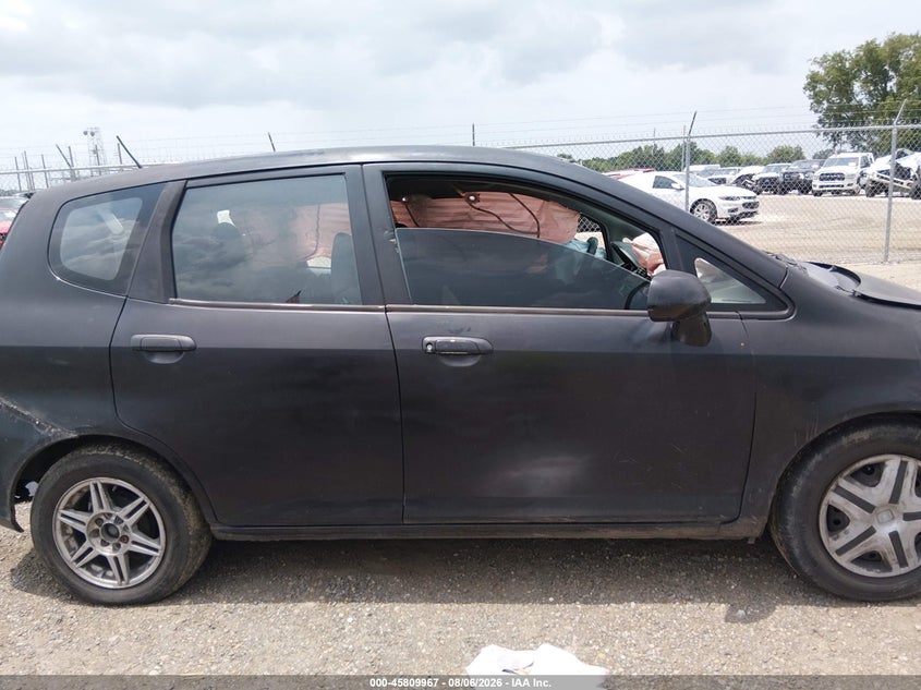 HONDA FIT 2008 VIN JHMGD38448S060972