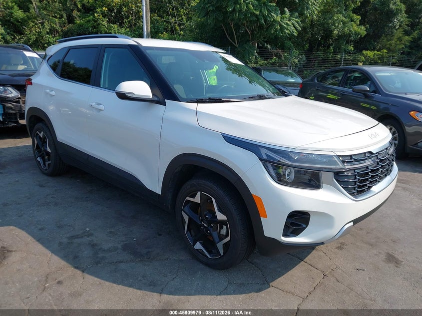 2025 Kia Seltos Ex, Левый перёд, IAAI, VIN KNDER2AA2S7682954
