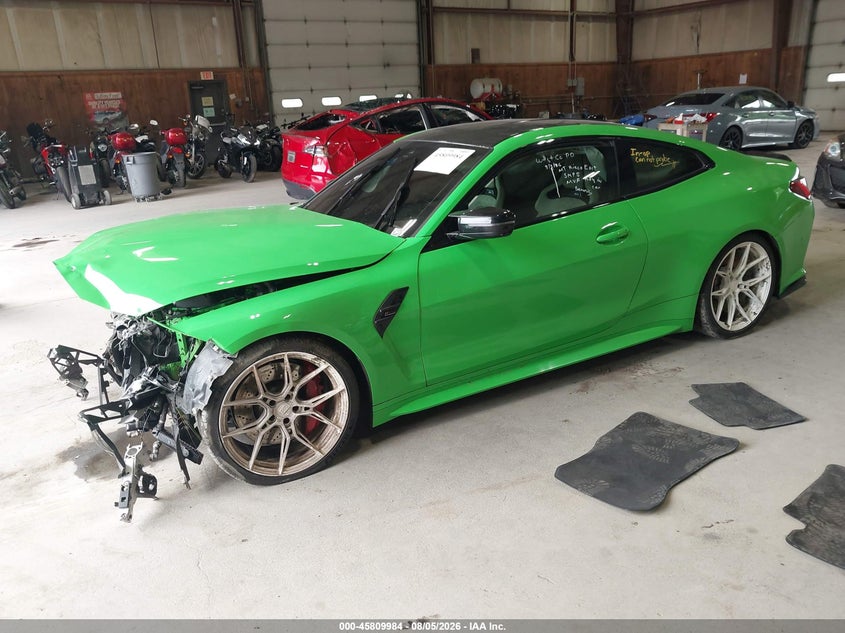 Vin: wbs43az06pcm45345, lot: 46308830, bmw m4 competition xdrive 20232