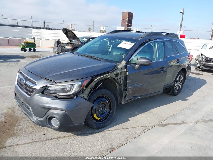 Vin: 4s4bsanc8j3304491, lot: 46308836, subaru outback 2.5i limited 20182