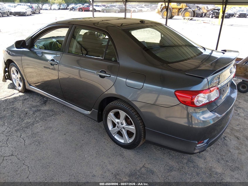 Vin: 2t1bu4ee7bc717450, lot: 46308842, toyota corolla s 20113