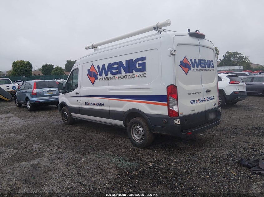 Vin: 1ftyr2cg9jkb24111, lot: 46308854, ford transit-250 20183