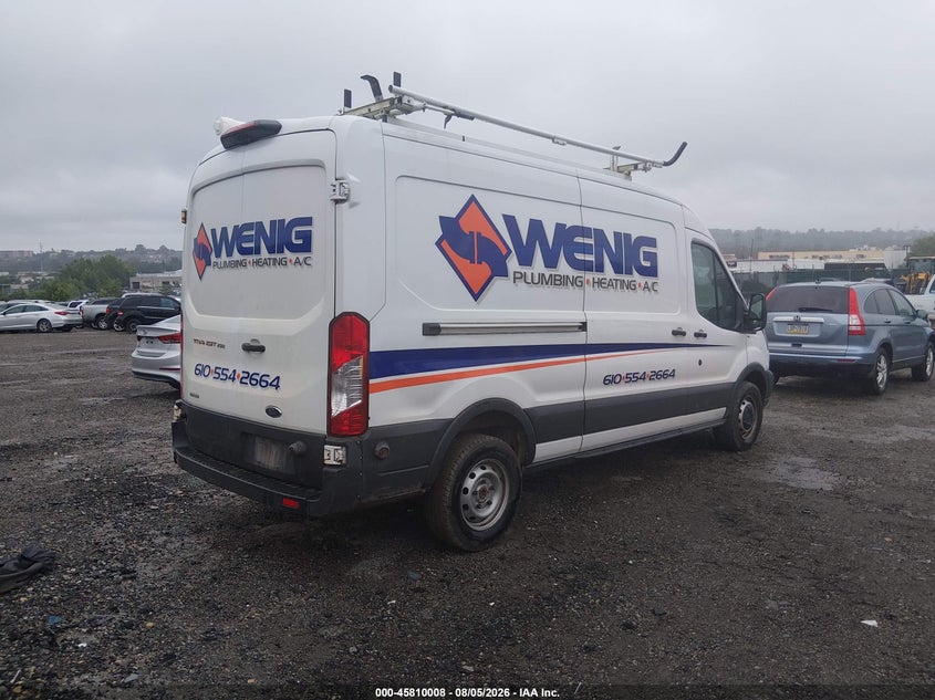 Vin: 1ftyr2cg9jkb24111, lot: 46308854, ford transit-250 20184