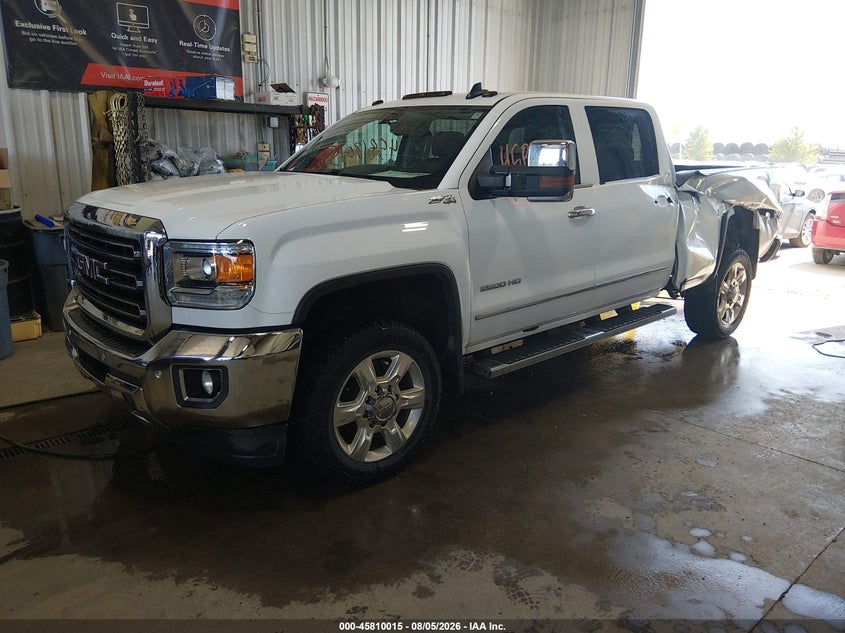 Vin: 1gt12teg4jf270756, lot: 46308861, gmc sierra 2500hd slt 20182