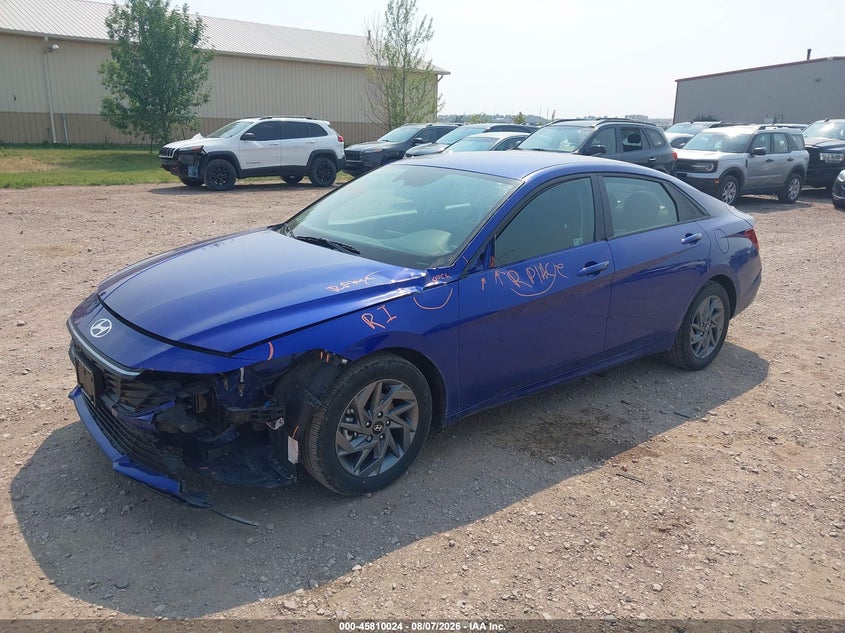 Vin: kmhlm4dj3ru120985, lot: 46308869, hyundai elantra hybrid blue 20242