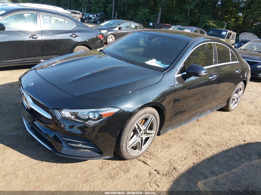 Vin: w1k5j4hb0pn356337, lot: 46308878, mercedes-benz cla 250 coupe 4matic 20232
