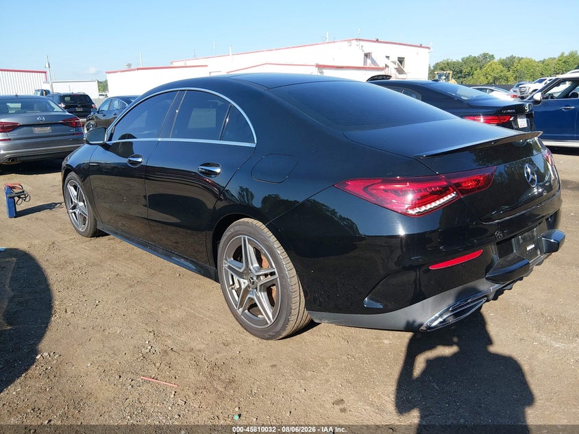 Vin: w1k5j4hb0pn356337, lot: 46308878, mercedes-benz cla 250 coupe 4matic 20233