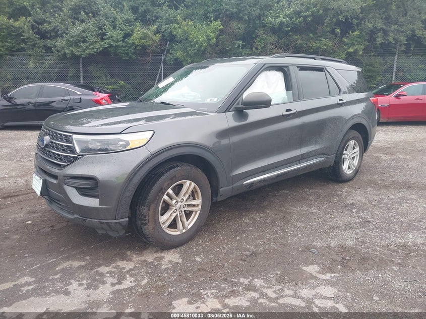 Vin: 1fmsk8dh4lgc02610, lot: 46308879, ford explorer xlt 20202