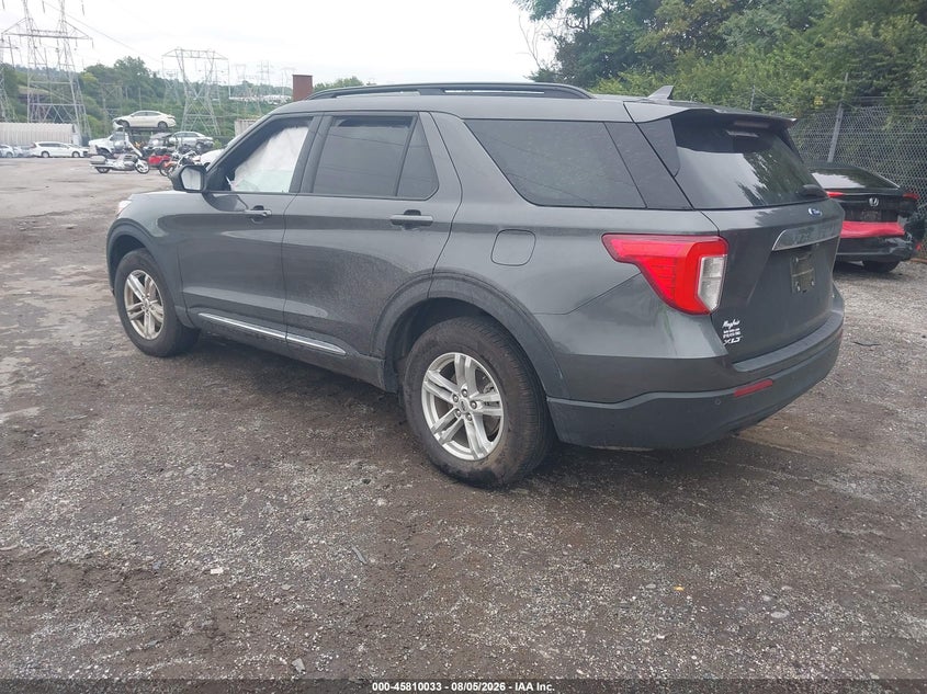 Vin: 1fmsk8dh4lgc02610, lot: 46308879, ford explorer xlt 20203