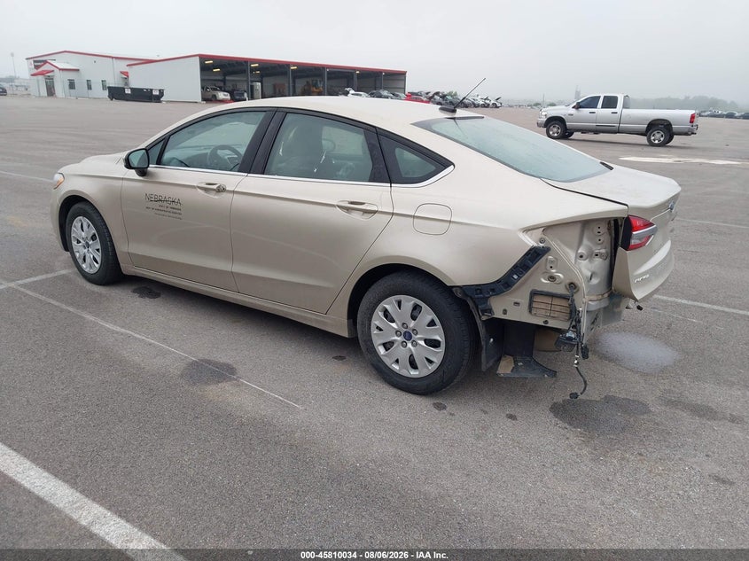 Vin: 3fa6p0g74kr107456, lot: 46308880, ford fusion s 20193