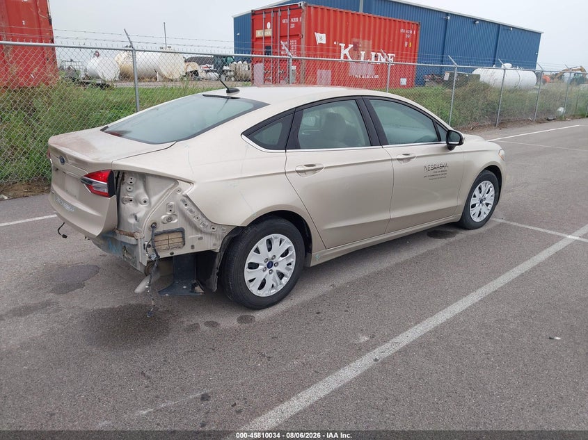 Vin: 3fa6p0g74kr107456, lot: 46308880, ford fusion s 20194
