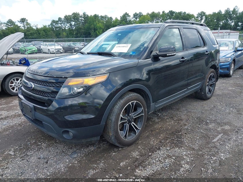 Vin: 1fm5k8gt0fga74299, lot: 46308888, ford explorer sport 20152