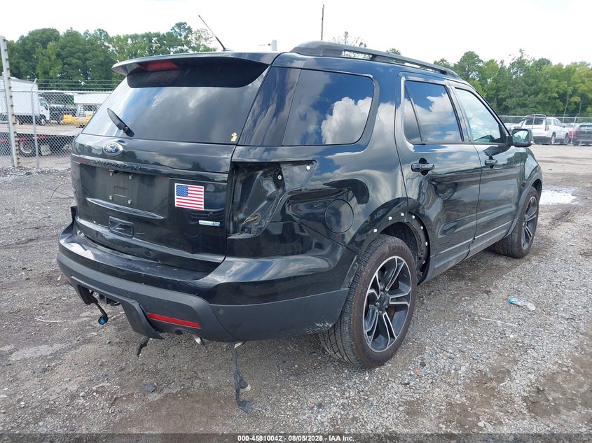 Vin: 1fm5k8gt0fga74299, lot: 46308888, ford explorer sport 20154
