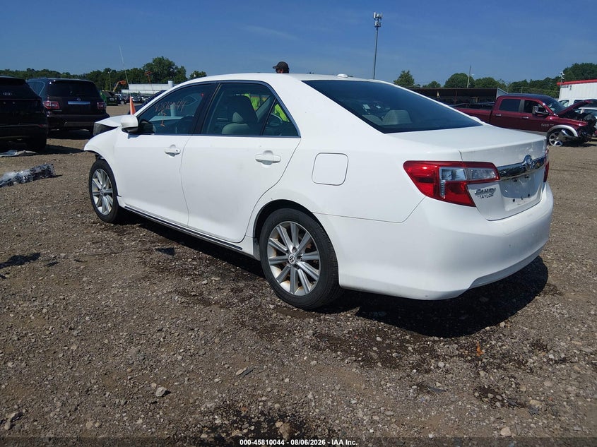 Vin: 4t1bf1fk3cu138906, lot: 46308890, toyota camry xle 20123