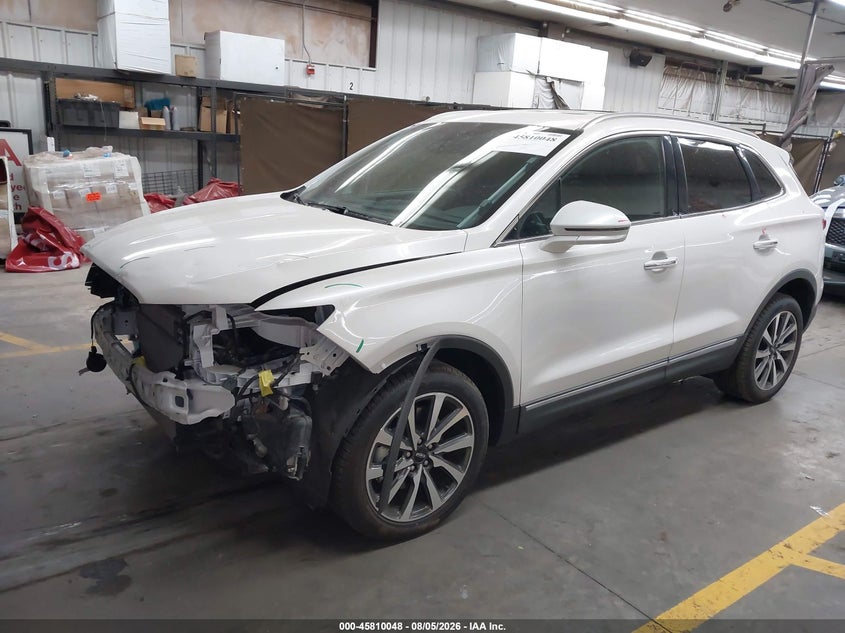 Vin: 5lmcj3c96kul47259, lot: 46308894, lincoln mkc reserve 20192