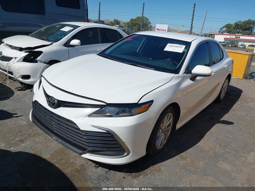 Vin: 4t1c11ak0nu632461, lot: 46308898, toyota camry le 20222