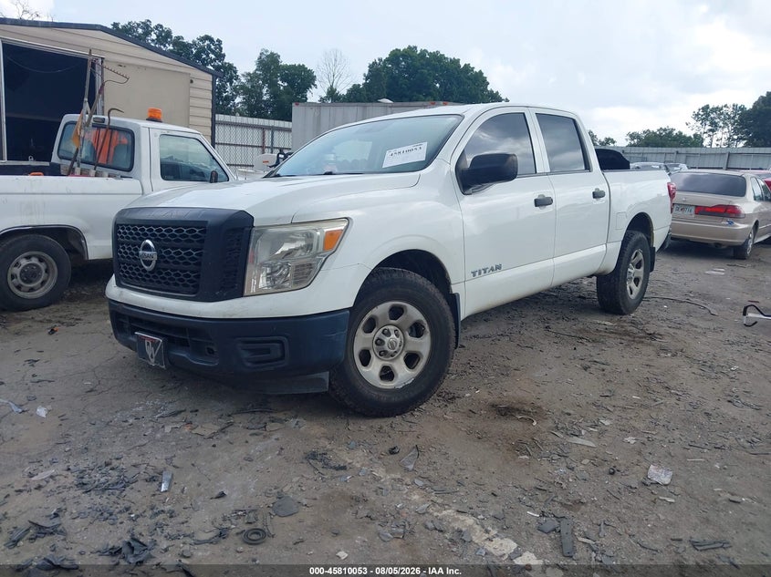 Vin: 1n6aa1ej4hn557160, lot: 46308899, nissan titan s 20172