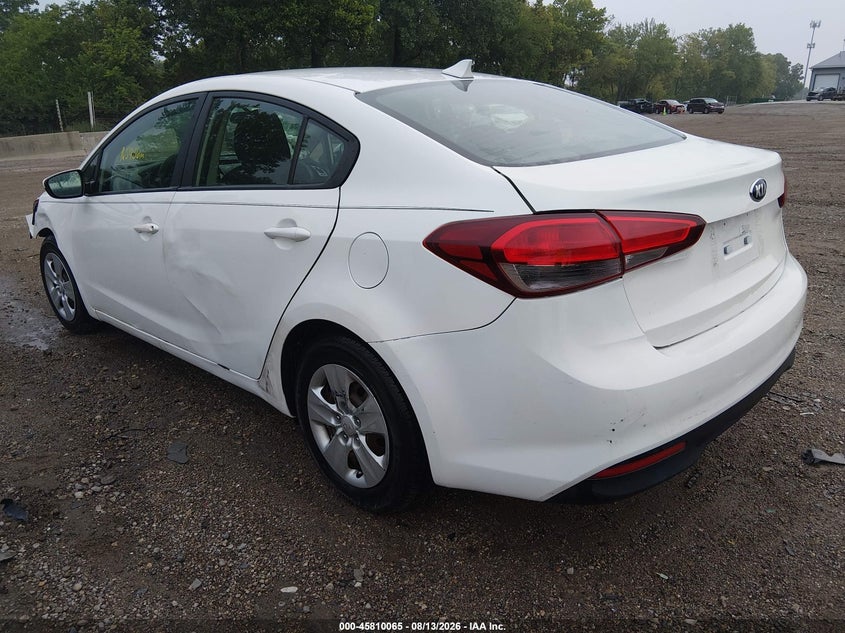 Vin: 3kpfk4a78je213701, lot: 46308911, kia forte lx 20183