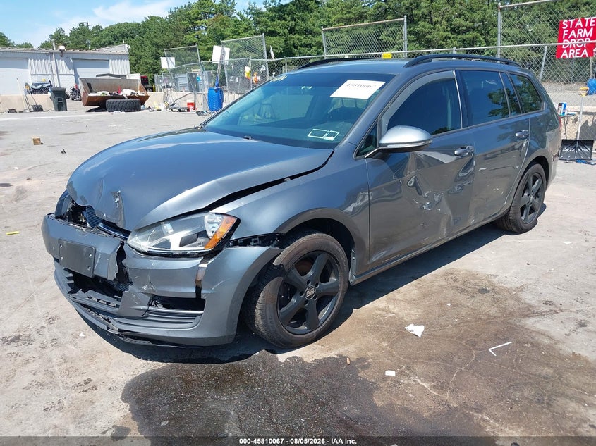 Vin: 3vw017au3hm507245, lot: 46308913, volkswagen golf sportwagen tsi s 20172