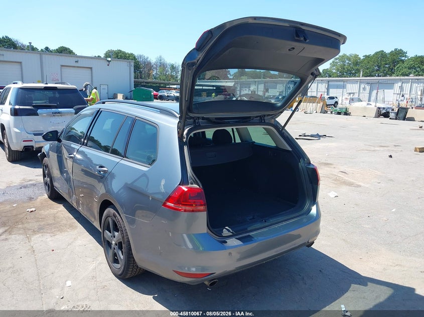 Vin: 3vw017au3hm507245, lot: 46308913, volkswagen golf sportwagen tsi s 20173