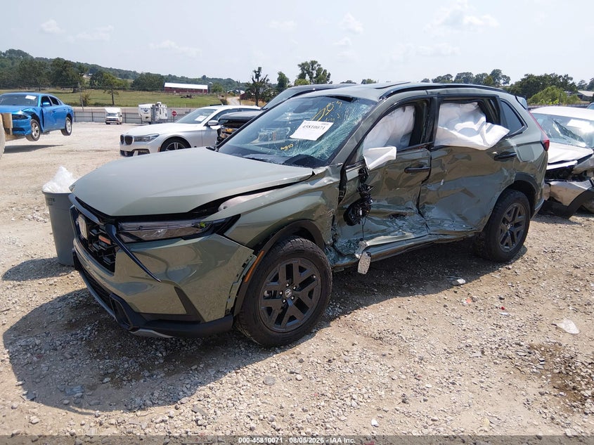 Vin: 7fars6h67te009303, lot: 46308916, honda cr-v hybrid awd trailsport 20262