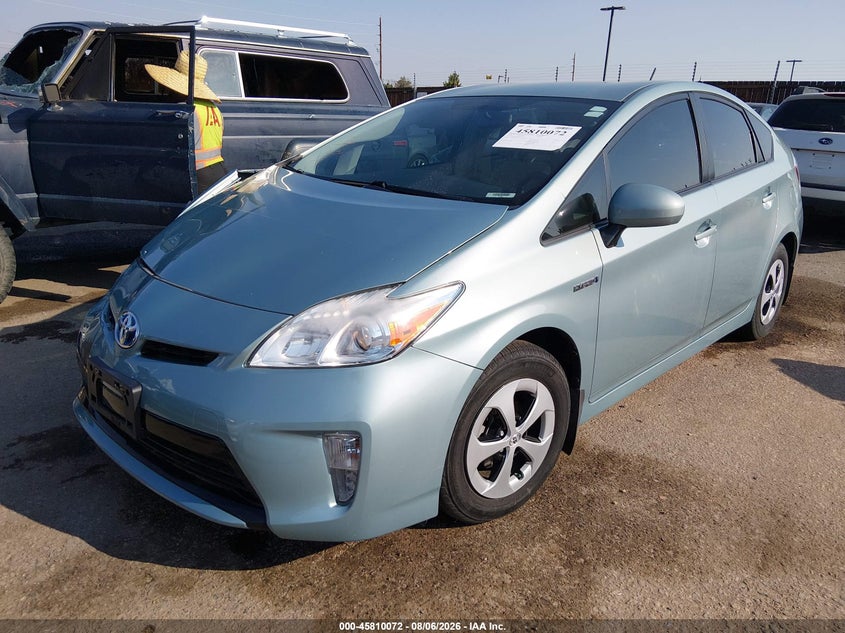 Vin: jtdkn3du0d1620145, lot: 46308918, toyota prius three 20132