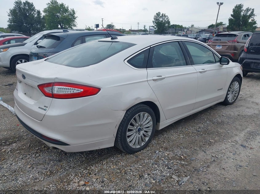 Vin: 3fa6p0lu5dr222940, lot: 46308919, ford fusion hybrid se 20134