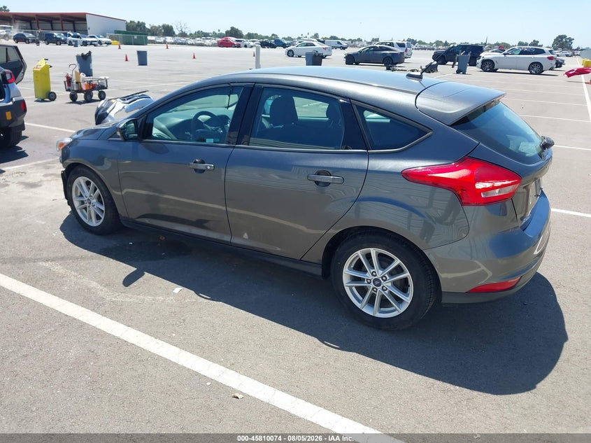 Vin: 1fadp3k23hl215031, lot: 46308920, ford focus se 20173