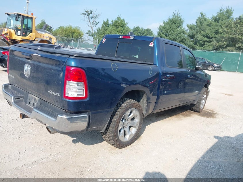 Vin: 1c6srfft4mn770253, lot: 46308926, ram 1500 big horn  4x4 5'7 box 20214