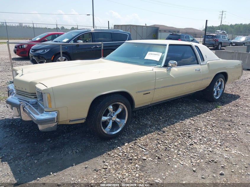 1975 OLDSMOBILE TORONADO auction photo 2