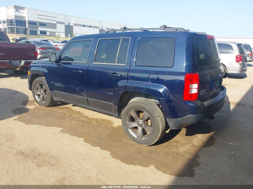 Vin: 1c4njrfb3fd215681, lot: 46308968, jeep patriot high altitude edition 20153