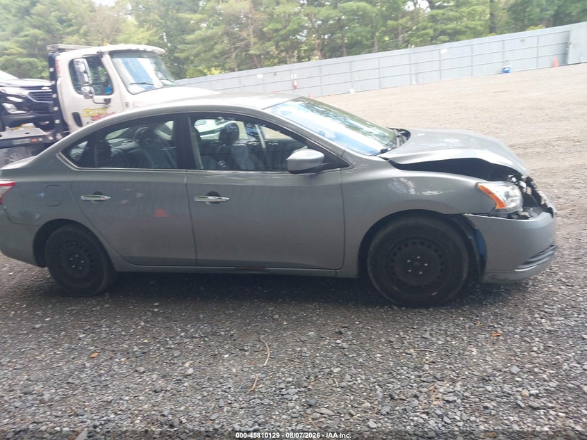 2013 NISSAN SENTRA SEDAN 1.8L I-4 DOHC, VVT, 130HP